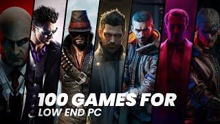 TOP 100 REALISTIC GAMES FOR LOW END PC |  (2-4) GB RAM PC | INTEL HD GRAPHICS