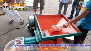 Máy Xay Thịt Cá Công Nghiệp Nghiền Cá Gà Nguyên Con Giá Rẻ