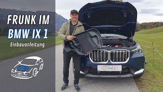 Einbauanleitung Frunk (vorderen Kofferraum) im BMW iX1 #bmwix1