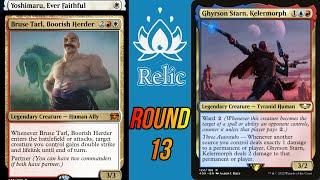 Relic Fest Round 13 - Yoshi Bruse (Cédric Froger) VS Ghryrson (Evan Colly) - MTG EDH Duel Commander