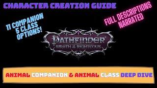 Pathfinder Wrath of the Righteous Classes Guide - Animal Companions and Animal Classes Deep Dive