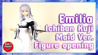 Emilia Ichiban Kuji Maid Ver. Figure Opening