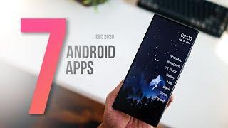 Top 7 Must Have Android Apps - Dec 2020!