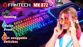 FANTECH MK872 Optilite Mechanical keyboard: Coolest Features EVER Review