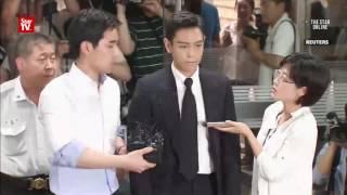 Big Bang's T.O.P appears in court for marijuana trial