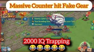 F2P T3 Solo Trap Get GangBang ? 3 Way KvK || Lords Mobile