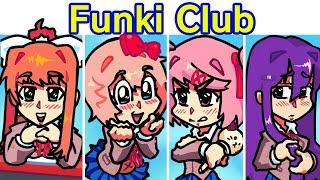 Friday Night Funkin' VS Natsuki & Monika | Funki Funki Karaoke Club! (FNF Mod) (Doki Doki/DDLC)