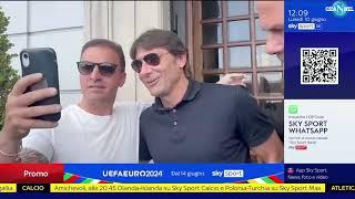  Antonio Conte è a Castelvolturno per un sopralluogo + calciomercato Napoli