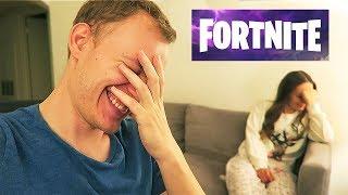 VLOG USA: УЧУ ЖЕНУ ИГРАТЬ В FORTNITE!