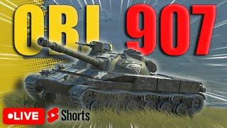 Obj. 907 – My Favorite Tank for Ranked! || WoT Blitz | #shorts #wotb #worldoftanksblitz