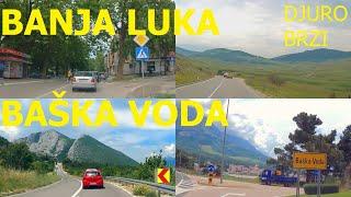 Banja Luka - Baška Voda, driving by car, a drive to Dalmatia, June 2023