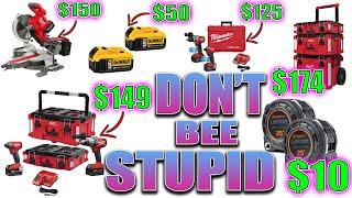 DON'T MAKE THIS STUPID MISTAKE! NEVER PAY FULL PRICE FOR TOOLS