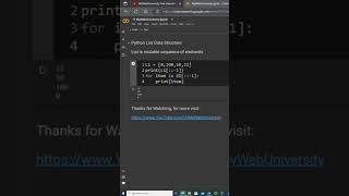 Python List print a list in reverse order short-form and use a for loop to print it in reverse order