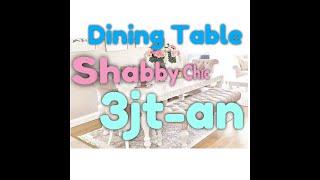 50 Desain Meja Makan Minimalis Shabby Chic | Dinning Table Scandinavian | Shabby Chic