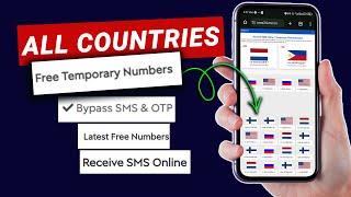5 Websites that can Provide Temporary Free Phone Numbers for OTP Verification!!