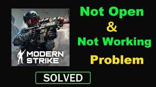 How to Fix Modern Strike Online App Not Working / Not Opening Problem in Android & Ios