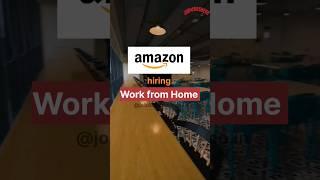 Amazon Work from Home Recruitment 2023 | Apply Now #job4freshers