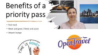 Benefits of a priority pass - fast track, meet & greet or meet & assist service, VIP airport lounge