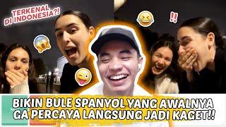 Prank Bahasa, Instagram, & Youtube Ke Bule Spanyol Inii !!! - Ome.TV Internasional