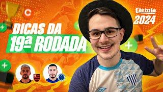 DICAS #19 RODADA | CARTOLA FC 2024 | APENAS 6 JOGOS PRA ESCALAR!!