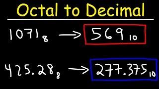 Octal to Decimal Conversion