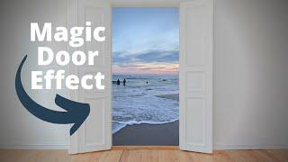 CREATE a Magic Door Effect using an Open Door Transition | Premiere Pro Tutorial