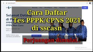 Cara Daftar PPPK Guru 2021 di SSCASN