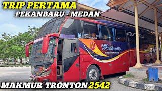 PENUMPANG AUTO SENANG !! Bus Makmur Turunkan Unit Tronton Untuk Trip Pertama