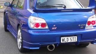 WLD STI making an entrance at the FIJI CARS meet