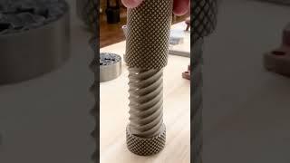 3D Printed Metal Knurl