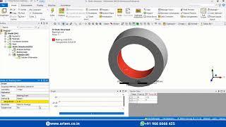 Application of  Bearing Load - Ansys Workbench #31