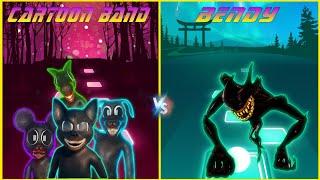 The Cartoon Band vs Bendy And The Ink Machine Song - Tiles Hop EDM Rush