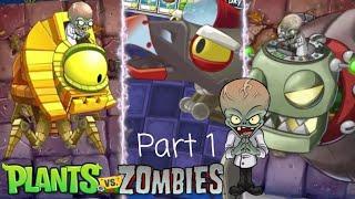 Plants Vs Zombies PAK All Mods - Zomboss Compilations #1 | EPICC Battles PvZ !!