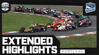 INDYCAR SERIES Official Extended Highlights | 2024 BITNILE.COM Grand Prix of Portland