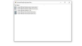 How to Drag and Drop multiple files from your system to Listview- VB.net @mikecodz2821
