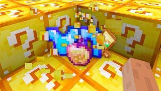 Minecraft, But The ENTIRE World is Lucky Blocks..