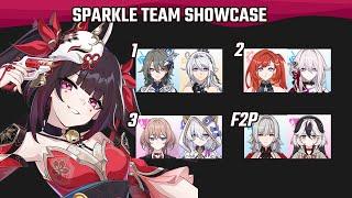 Sparkle DPS Team Showcase - Honkai Impact 3rd v7.9