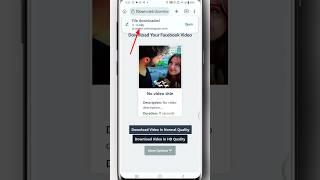 How To Download Facebook Video || Facebook video download kaise kare | #reels #shortvideo #facebook