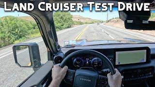 2024 Toyota Land Cruiser First Edition On Road POV Test Drive