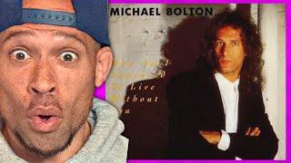 Rapper FIRST time REACTION to Michael Bolton - How Am I Supposed To Live Without You! This is SO...