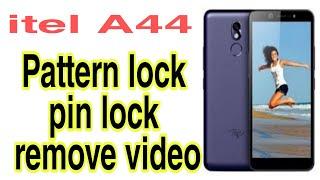 itel a44 hard reset video , A44 pattern lock remove pin lock unlock kaise kare