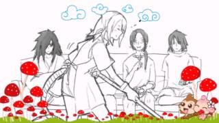 Uchiha Boys With Sakura-chan Short