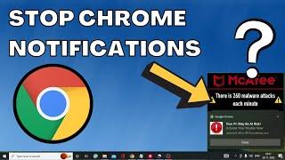 How to Stop Google Chrome Notifications in Windows 10 & 11
