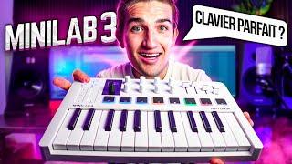 MINILAB 3 : LE CLAVIER MIDI PARFAIT ? (+ nouveau studio)
