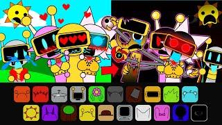 Sprunki Sinner Edition, Pink Bot Twin Fall in Love Garnold Not Fun Bot! Sprunki Sad Love Story/Mod