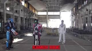 Kamen Rider Decade Best Scenes - Black RX Henshin scene..