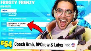 How We DOMINATED Frosty Frenzy Day 1 ($400)