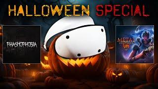 PSVR2 HALLOWEEN SPECIAL: PHASMOPHOBIA & METAL HELLSINGER VR | LIVESTREAM