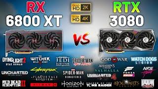 RX 6800 XT vs. RTX 3080 in 2023 (Test in 20 Games) 1440p & 4K