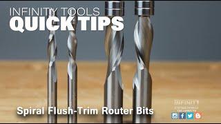 Quick Tip on Choosing Upcut or Downcut Router Bits